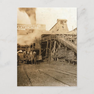 Kohlescheibe in Gaston Postkarte