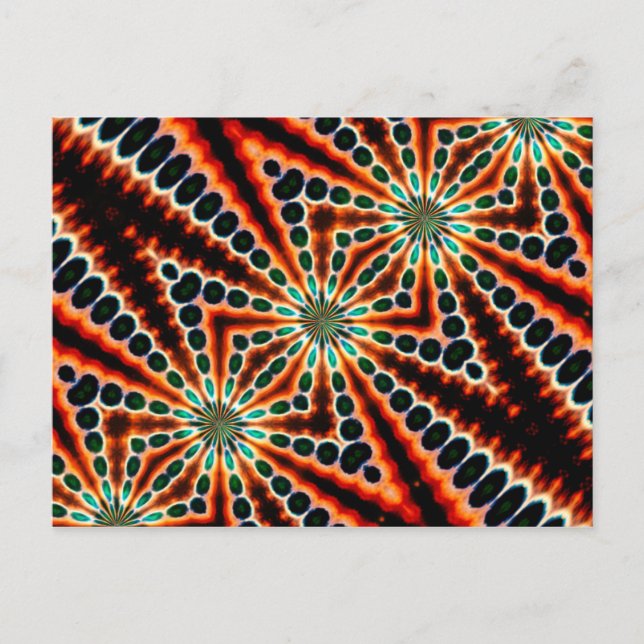 Kohoutek 4-55 Kaleidoskop Postkarte (Vorderseite)