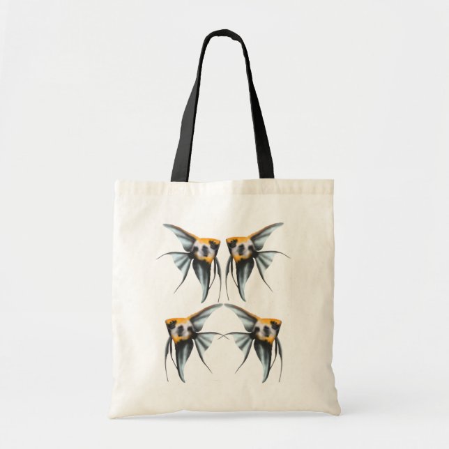 Koi Angelfish-Tasche Tragetasche (Vorne)