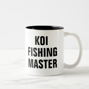 Koi-Angeln Meister Zweifarbige Tasse