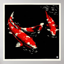 Koi - Archiv-Kunstdruck