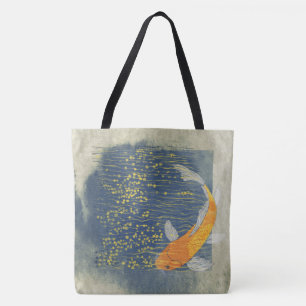 Koi auf Sunlit Wasser-Taschen-Tasche Tasche