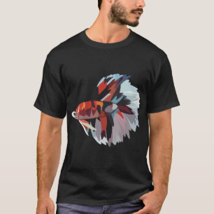 Koi Betta Fisch - Digitale Illustration T-Shirt