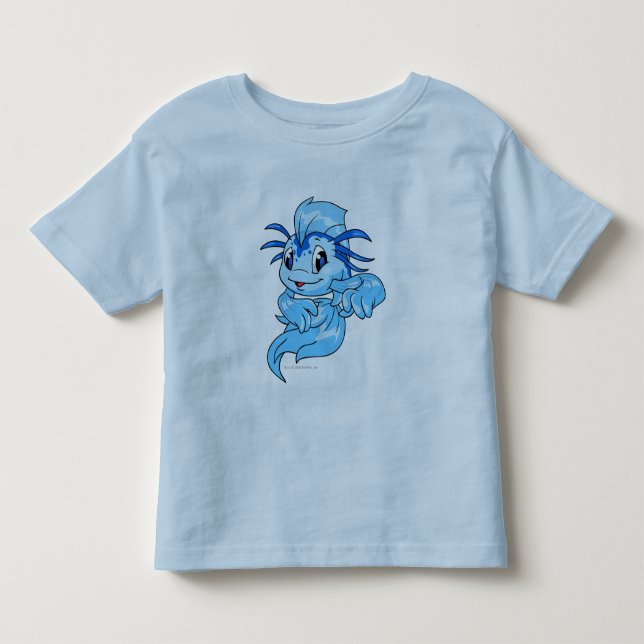 Koi Blau Kleinkind T-shirt (Vorderseite)
