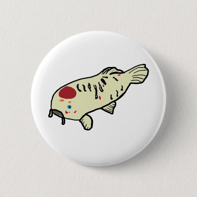 Koi Carp Button (Vorderseite)