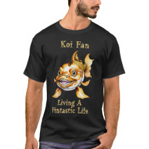 Koi Carp Design T - Shirt