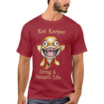 Koi Carp Design T - Shirt