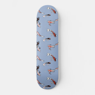 Koi Carp Fish Muster Skateboard