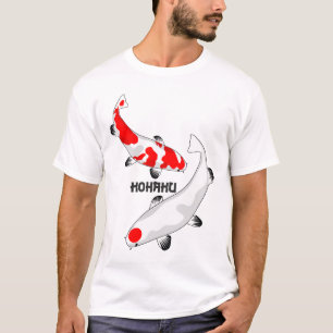 KOI Carp Fish - Nishikigoi KOHAKU 1 T - Shirt