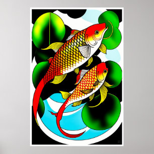 Koi Carp - Großdruck Poster