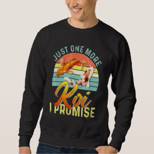 Koi Carp - Nishikigoi Japan Pond Japanischer Fisch Sweatshirt
