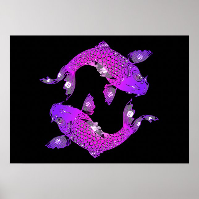 Koi-carp Poster (Vorne)