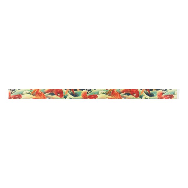 Koi carp Ribbon Satinband (Vorderseite)