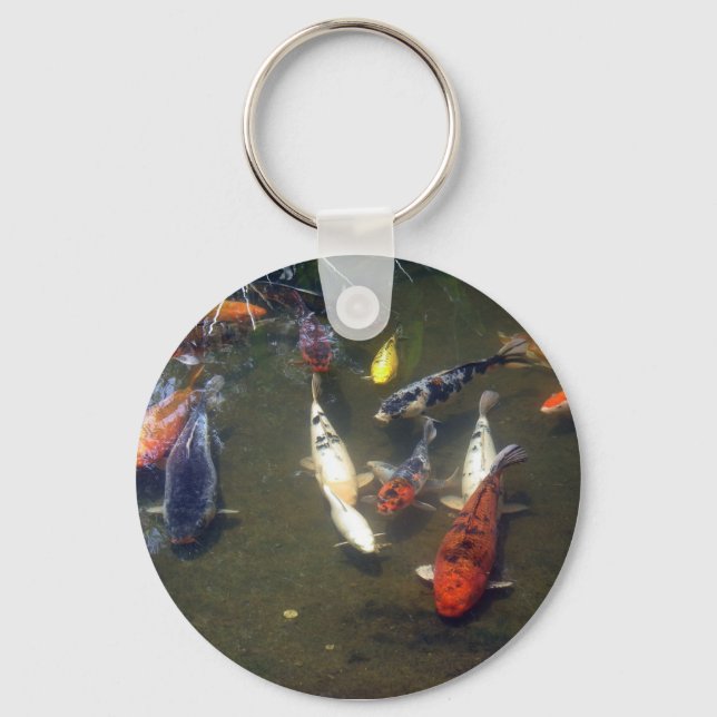 Koi Carp Schlüsselanhänger (Vorderseite)