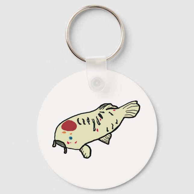 Koi Carp Schlüsselanhänger (Vorderseite)