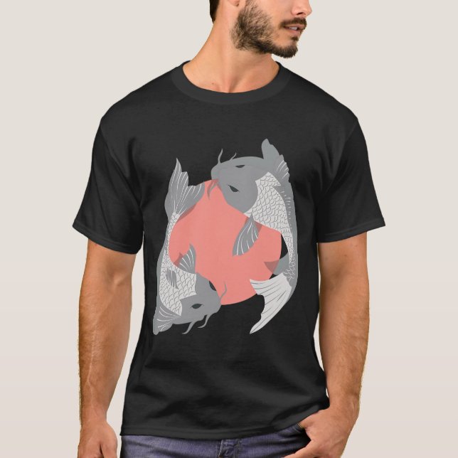 Koi-Fisch 002 T-Shirt (Vorderseite)