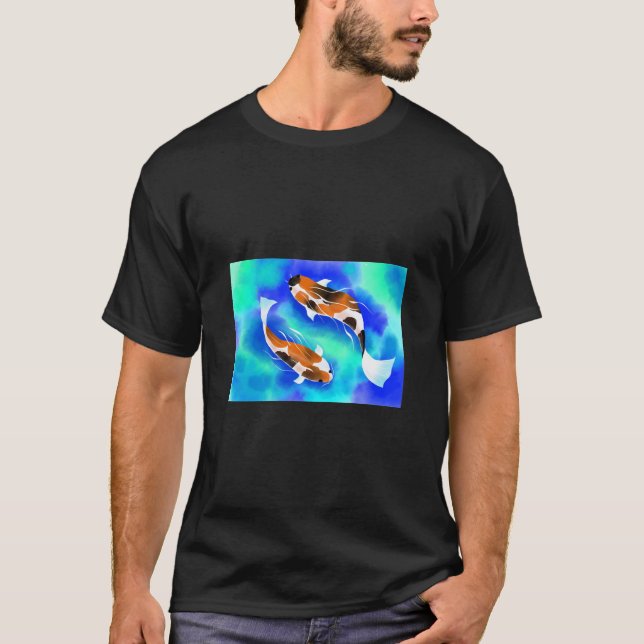 Koi Fisch 327 T-Shirt (Vorderseite)