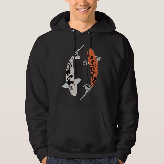 Koi Fisch 845 Hoodie (Vorderseite)