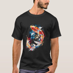 Koi-Fisch Bunter Asiatischer Karpfen Japanischer K T-Shirt