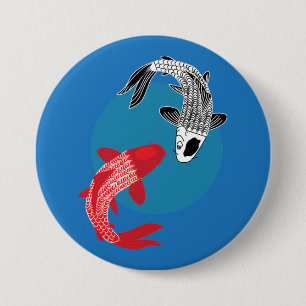 Koi-Fisch Button