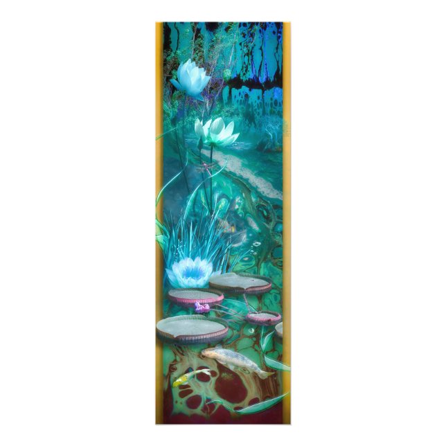 Koi Fisch Geboren von Dragonfly Fotodruck (Vorne)