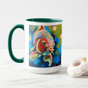Koi-Fisch-Gemälde - Geschenk für Koi-Fisch-Liebhab Tasse