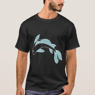Koi-Fisch - hellblau T-Shirt