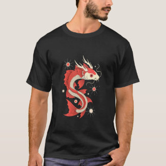 Koi-Fisch Japanisch Asien Karpfen 1 T-Shirt