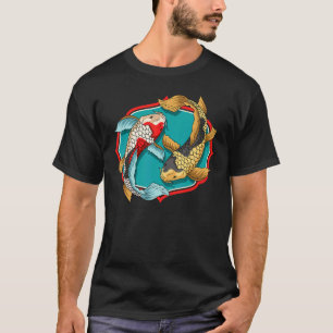 Koi-Fisch Japanische Japan Kunst Koi T-Shirt