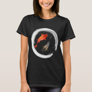 Koi-Fisch Japanischer Koi Karpfen Japanisches Zen- T-Shirt