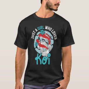 Koi-Fisch Karpfen Nishikigoi-Fisch Kirschblüte Jap T-Shirt