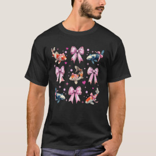 Koi-Fisch Karpfen Nishikigoi Japan Mädchen Kokett T-Shirt