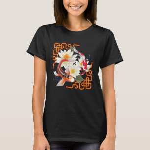 Koi-Fisch Koi-Züchter Zen-Garten-Motiv Koi-Karpfen T-Shirt