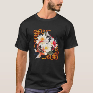 Koi-Fisch Koi-Züchter Zen-Garten-Motiv Koi-Karpfen T-Shirt