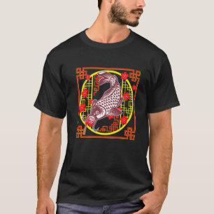 Koi-Fisch Koi-Züchter Zen-Garten-Motiv Koi-Karpfen T-Shirt