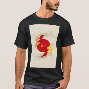 Koi-Fisch-Kunst T-Shirt