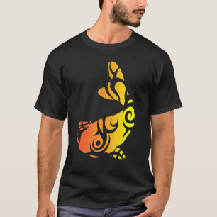 Koi-Fisch-Kunst Tribal-Tattoo Japanischer Wasserga T-Shirt