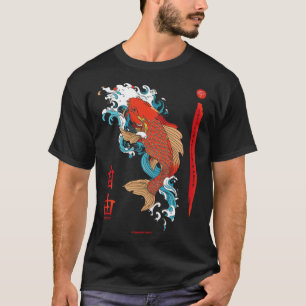 Koi Fisch Leben Kleidung aus japanischen Fisch koi T-Shirt