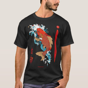 koi fisch leben kleidung in japanischer fisch koi T-Shirt