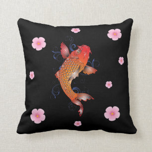 Koi Fisch-Meereswelt Kissen