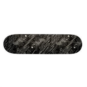 Koi Fisch-Muster Skateboard