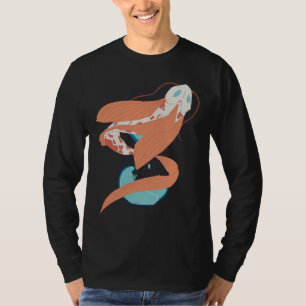 Koi Fisch Rundglas 333 T-Shirt