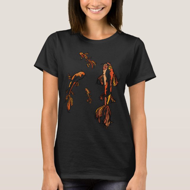 Koi-Fisch T-Shirt (Vorderseite)