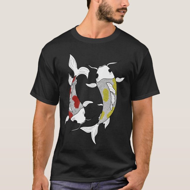 Koi-Fisch T-Shirt (Vorderseite)
