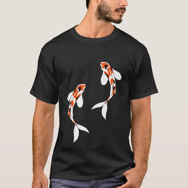 Koi-Fisch T-Shirt (Vorderseite)