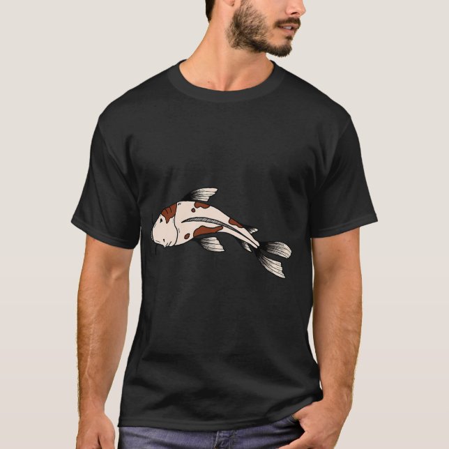 Koi-Fisch T-Shirt (Vorderseite)