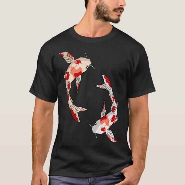 Koi-Fisch T-Shirt (Vorderseite)