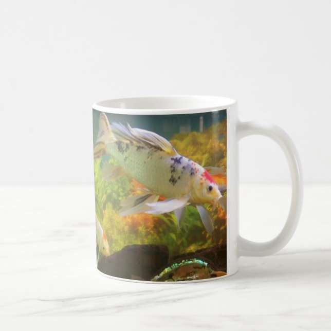 Koi Fisch-Tasse Kaffeetasse (Rechts)