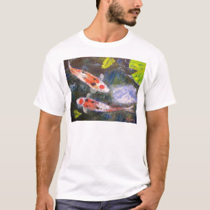 Koi Fisch-Teich T-Shirt