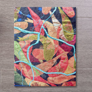 Koi-Fisch-Textilkunst